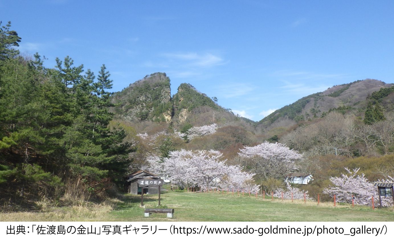 佐渡島の金山