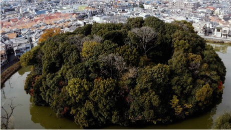 Yuryaku-tenno-ryo-Kofun (Maruyama Kofun and Hiratsuka Kofun）